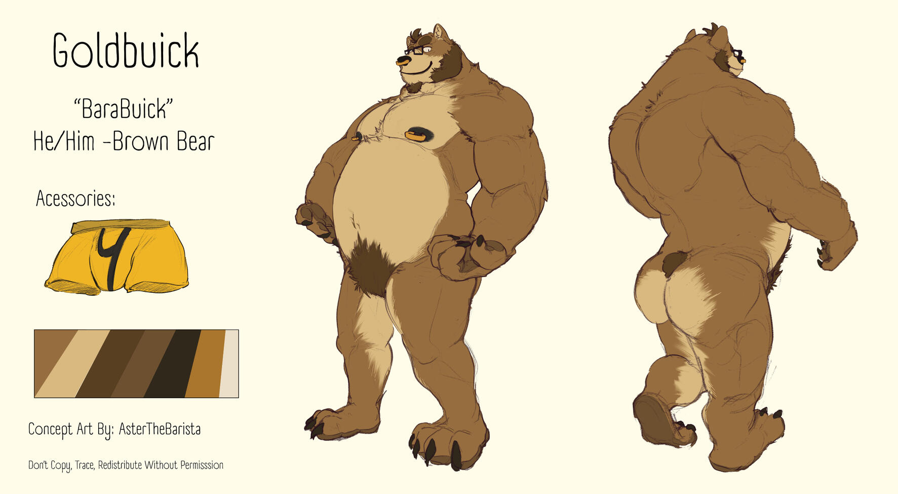 GoldBuck character Sheet